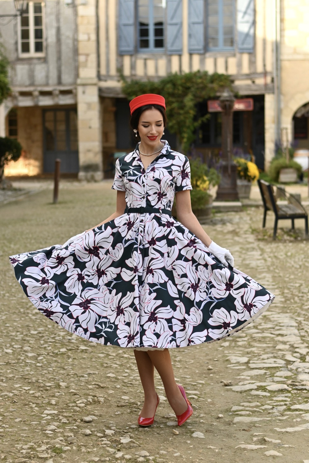 Quinn Floral Swing Dress